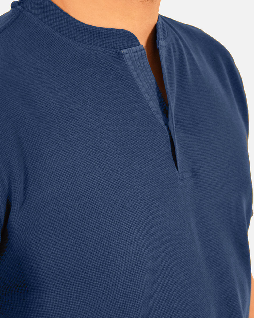 Maglia in cotone a nido d'ape