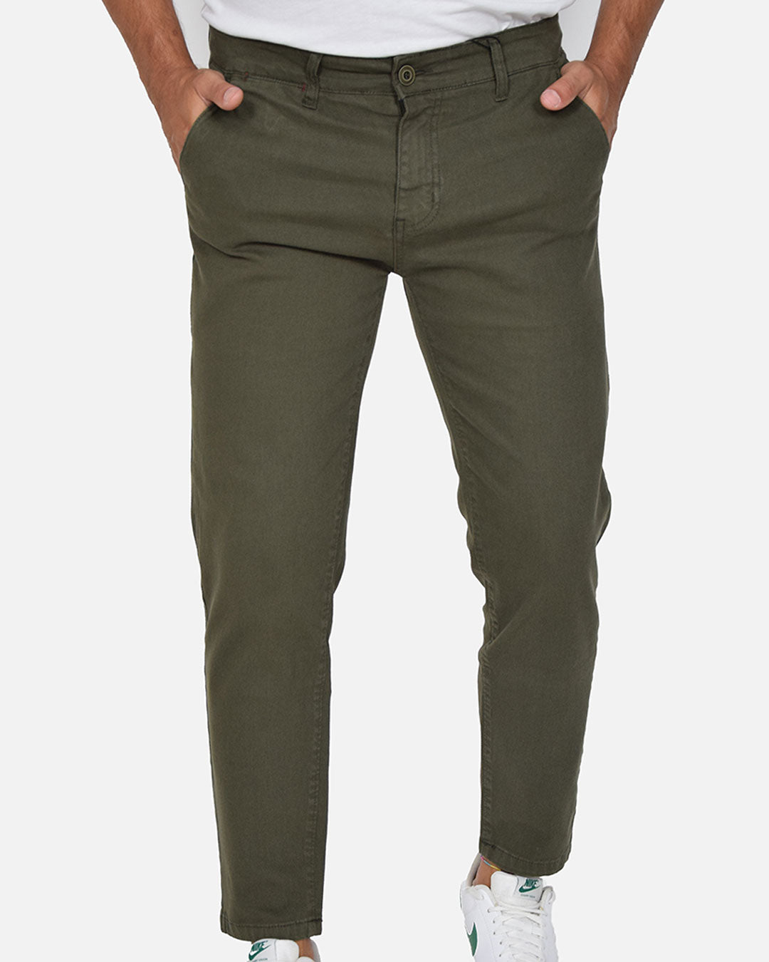 Pantaloni capri in piquet