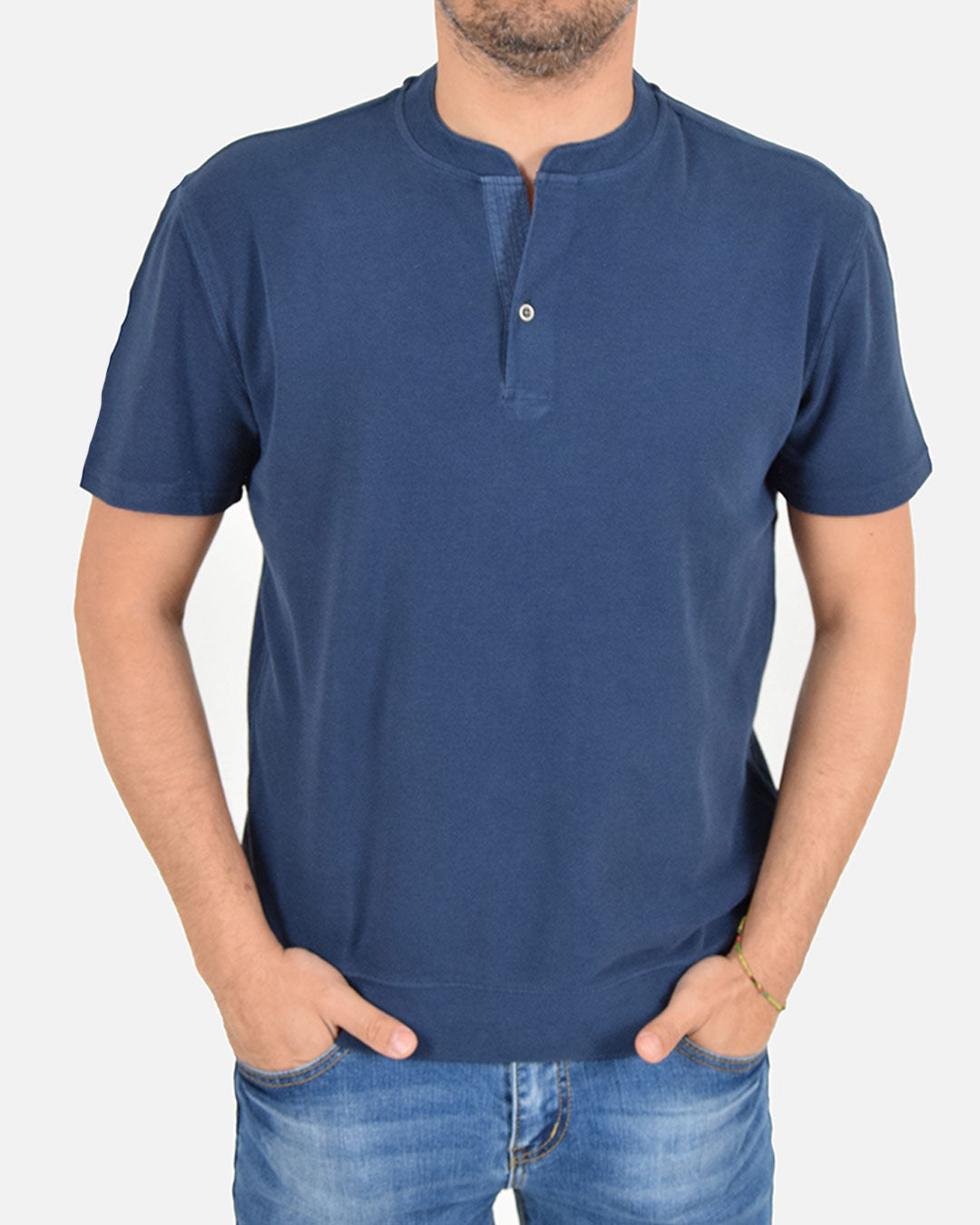 Maglia in cotone a nido d'ape