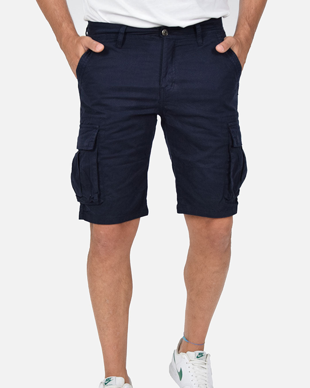 Bermuda skinny con tasconi