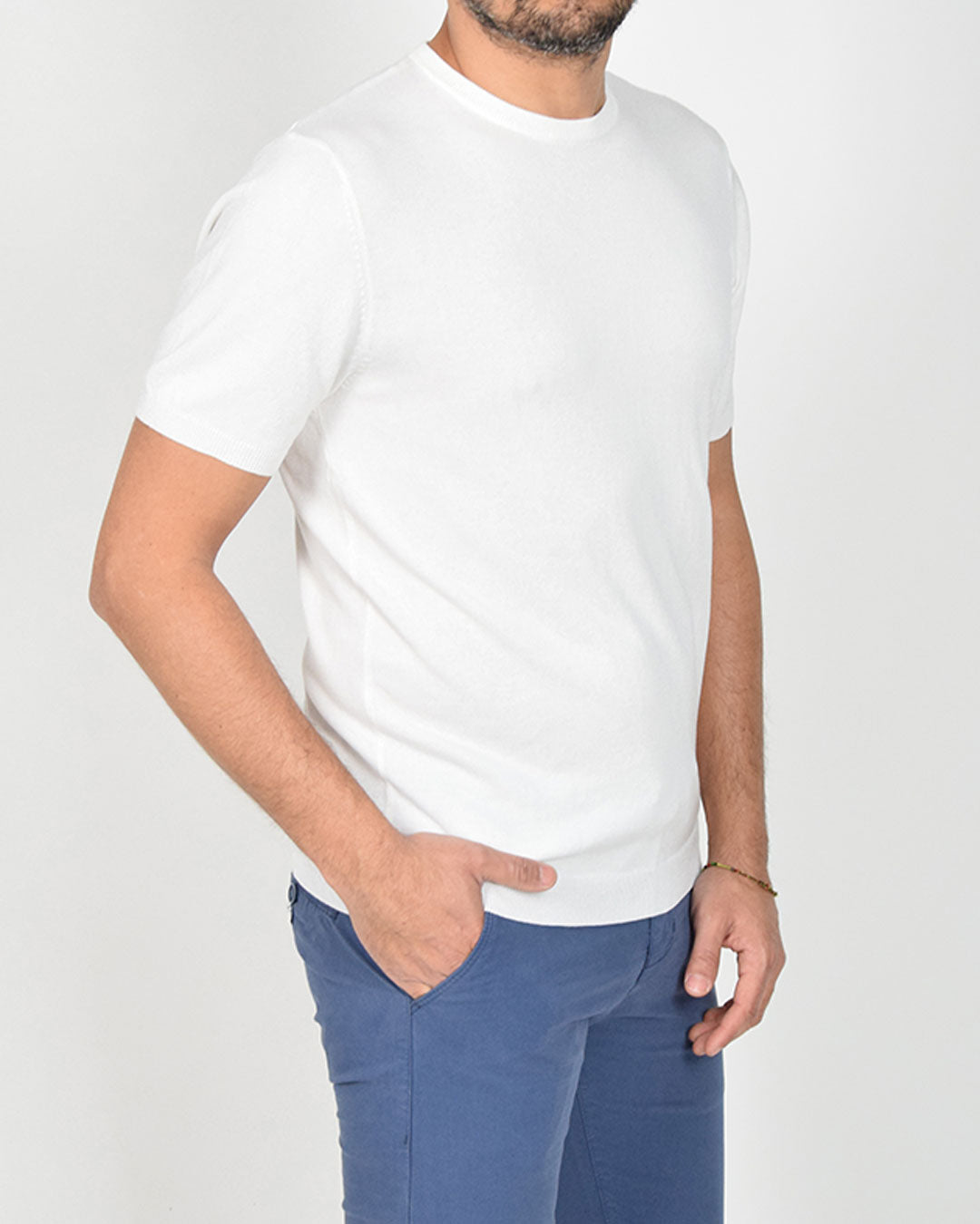 Maglia in filo a manica corta