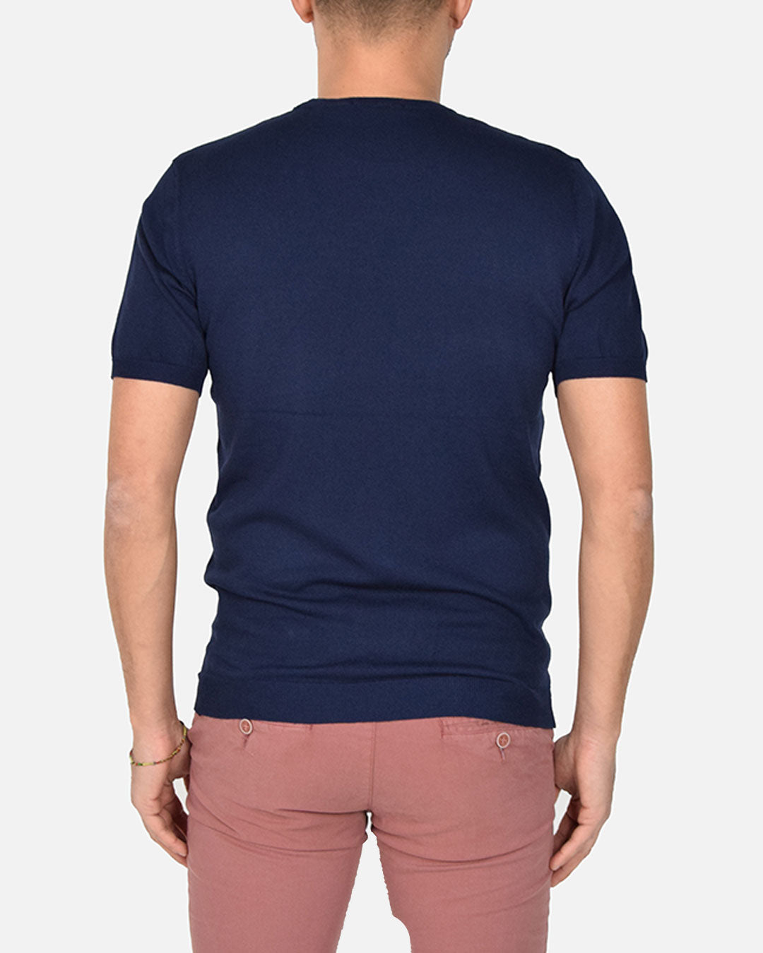 Maglia in filo a manica corta