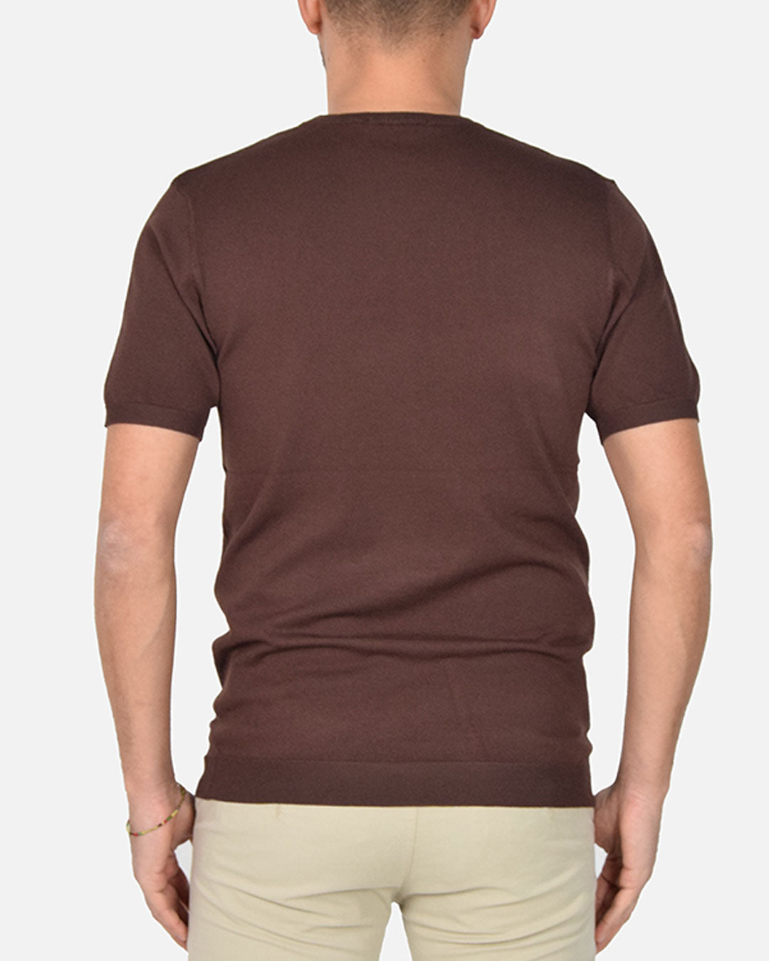 Maglia in filo a manica corta