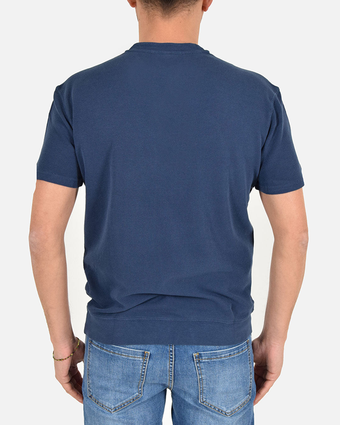 Maglia in cotone a nido d'ape