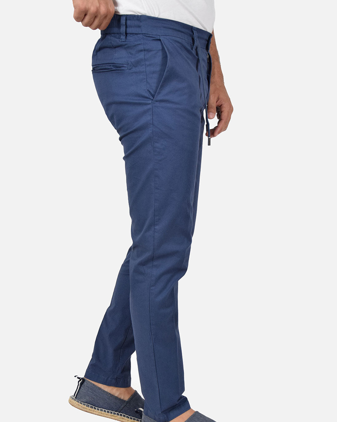 Pantaloni chino in cotone elasticizzato