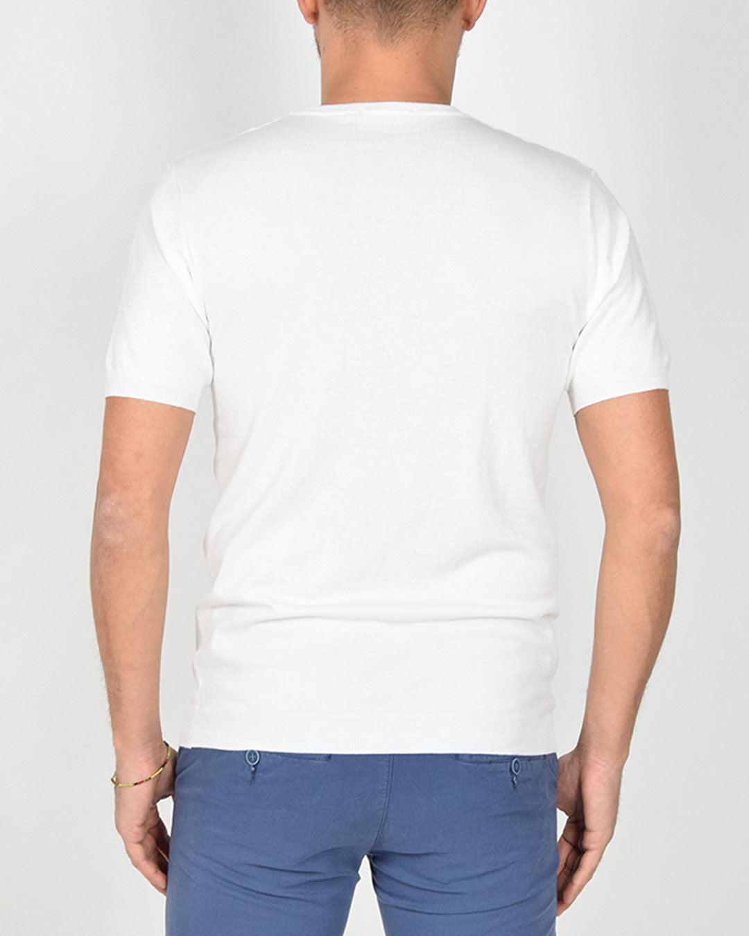 Maglia in filo a manica corta