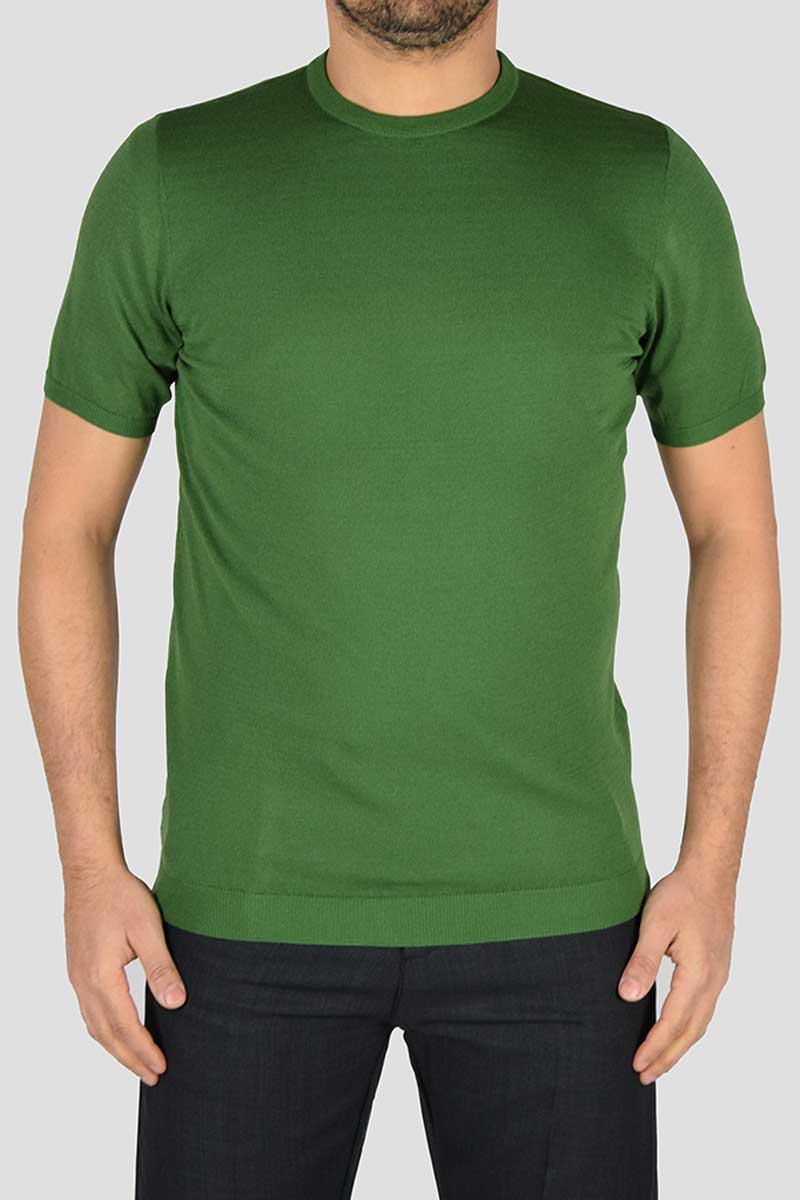 Maglia in filo a manica corta