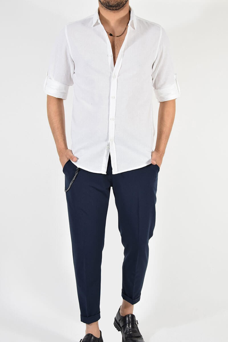CAMICIA IN LINO