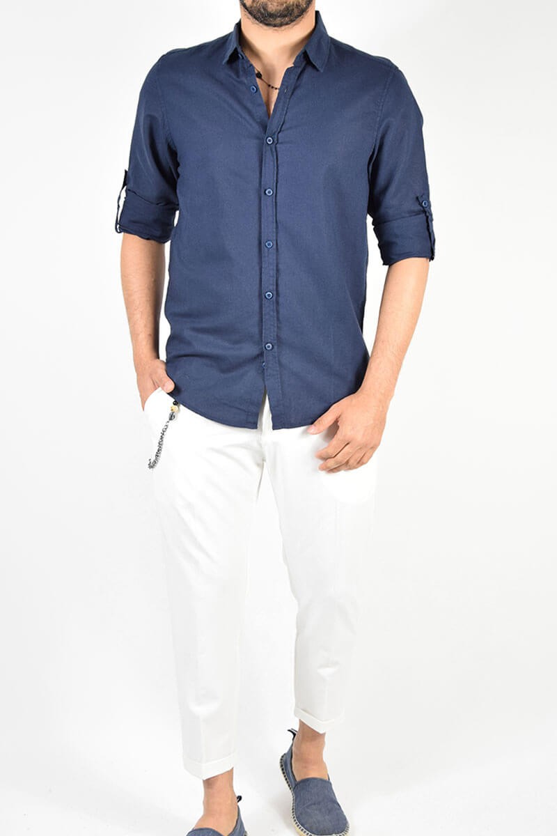 CAMICIA IN LINO