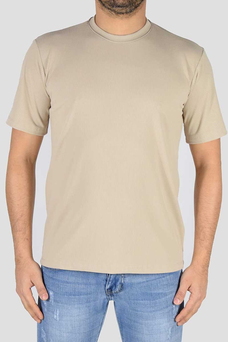 MAGLIA ELASTICIZZATA TESSUTO RIGATO