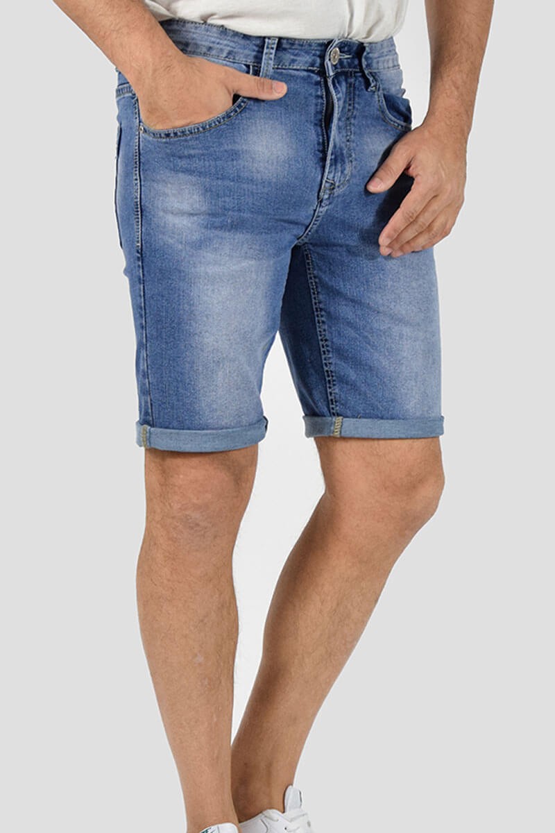 BERMUDA SKINNY IN DENIM