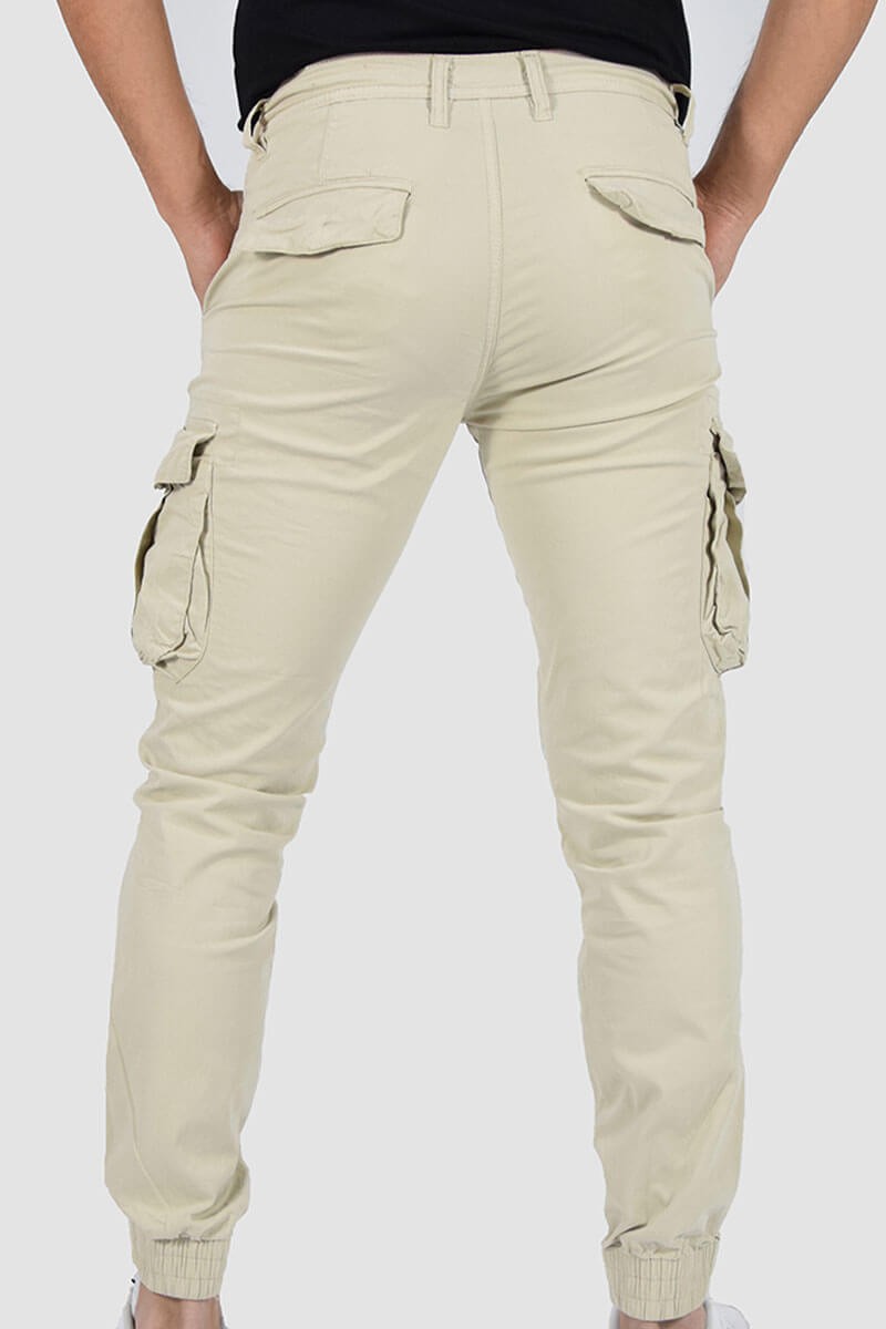 PANTALONI CON TASCONI E POLSINO