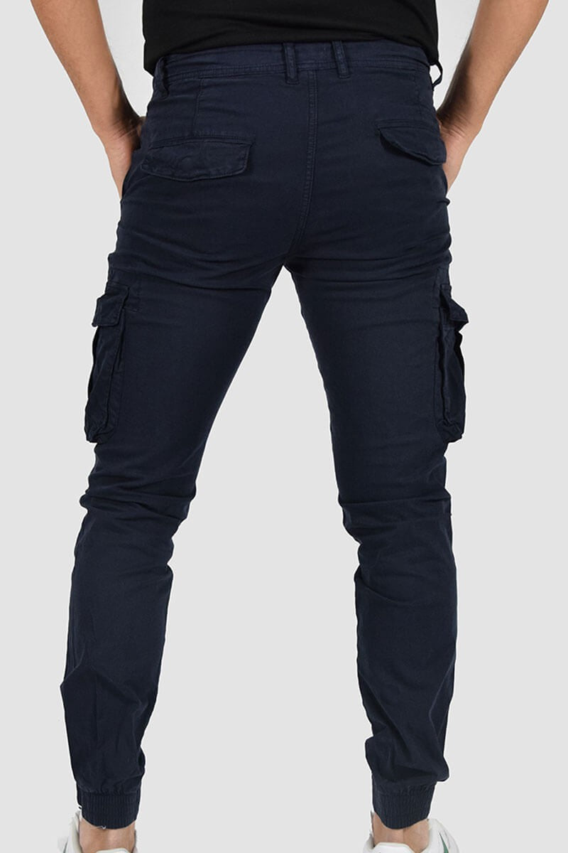 PANTALONI CON TASCONI E POLSINO