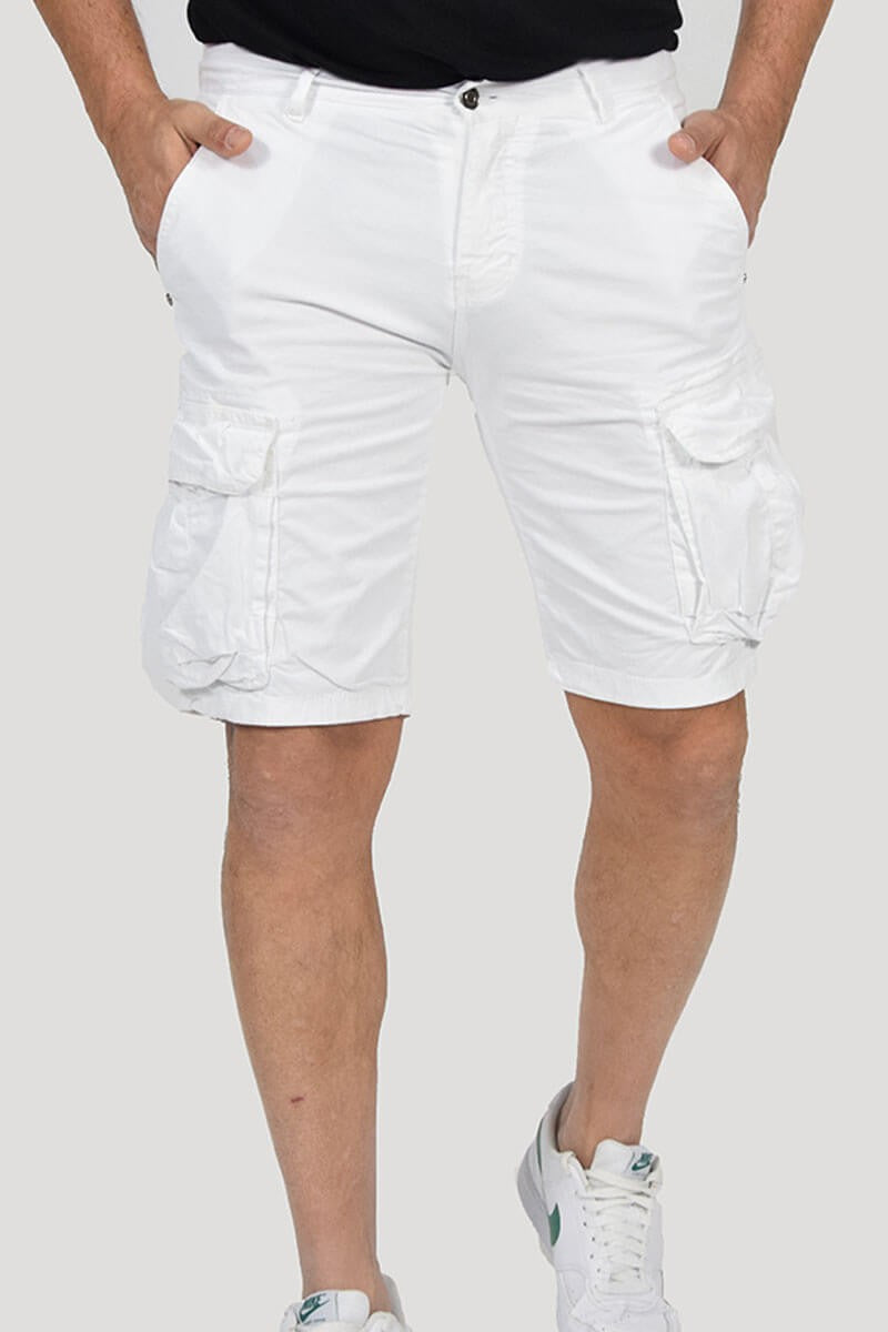 BERMUDA SKINNY CON TASCONI