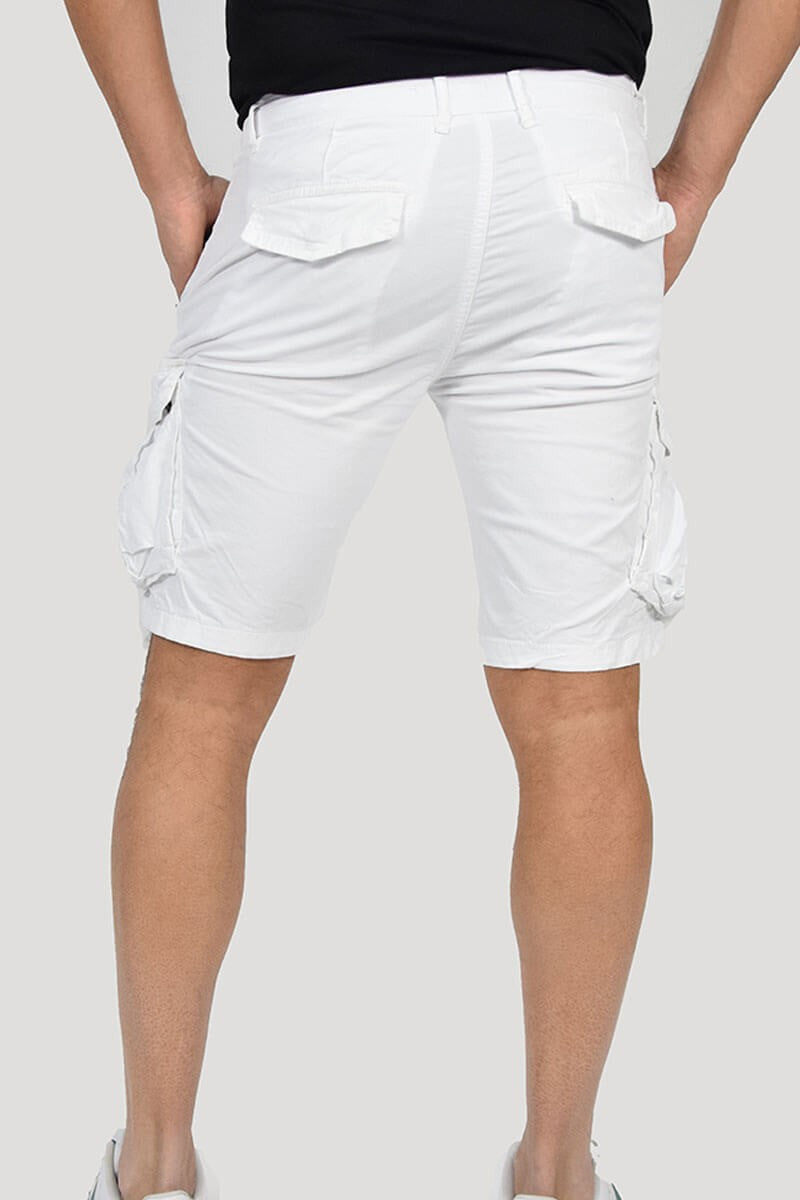 BERMUDA SKINNY CON TASCONI
