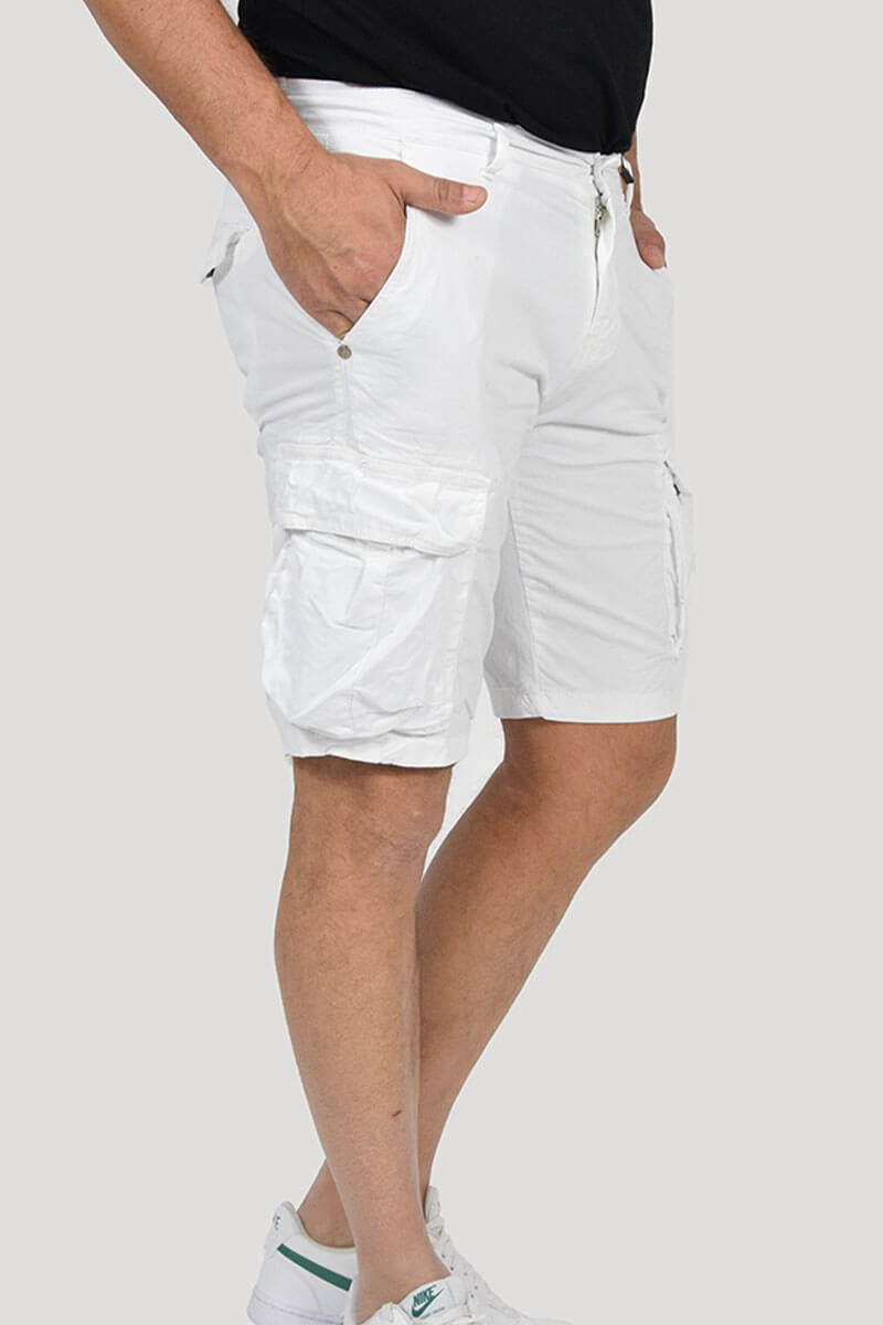 BERMUDA SKINNY CON TASCONI