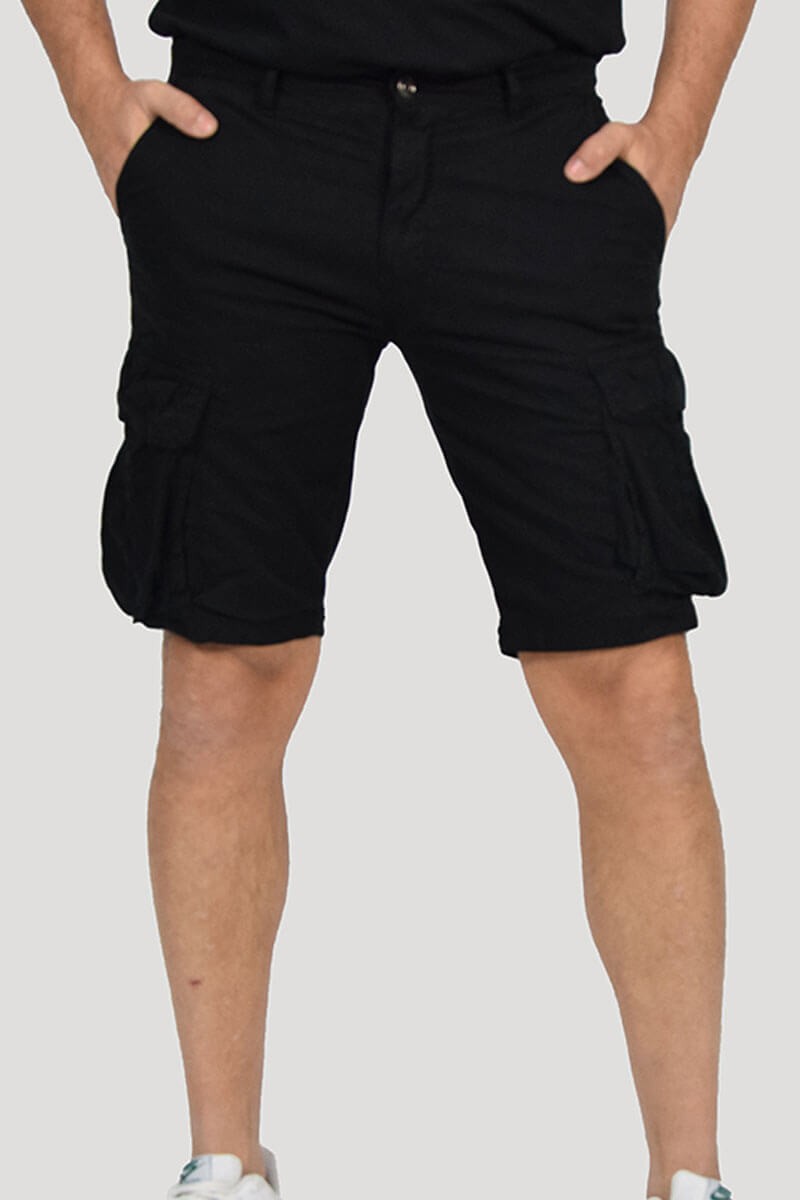 BERMUDA SKINNY CON TASCONI