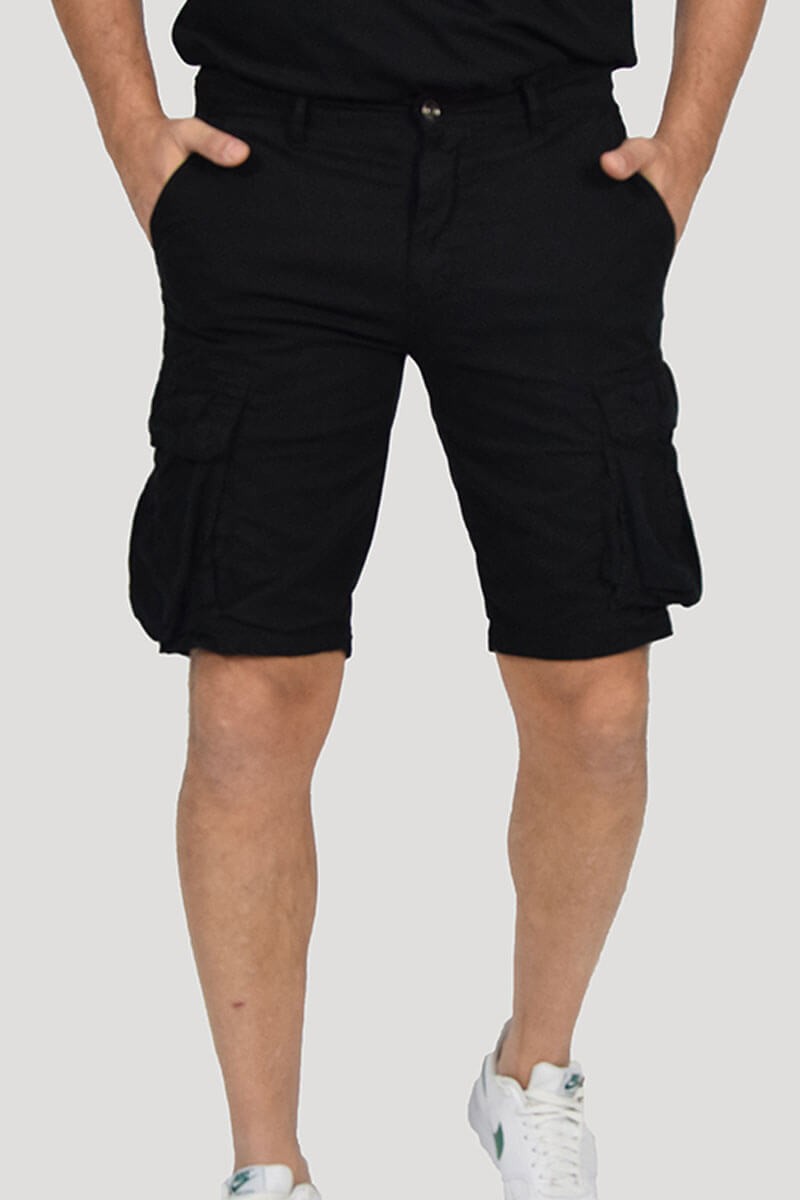 BERMUDA SKINNY CON TASCONI