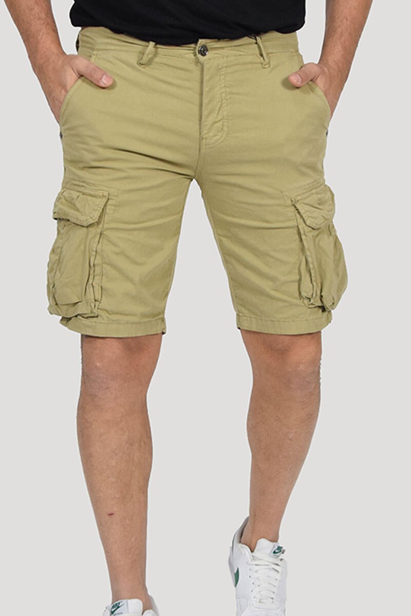 BERMUDA SKINNY CON TASCONI