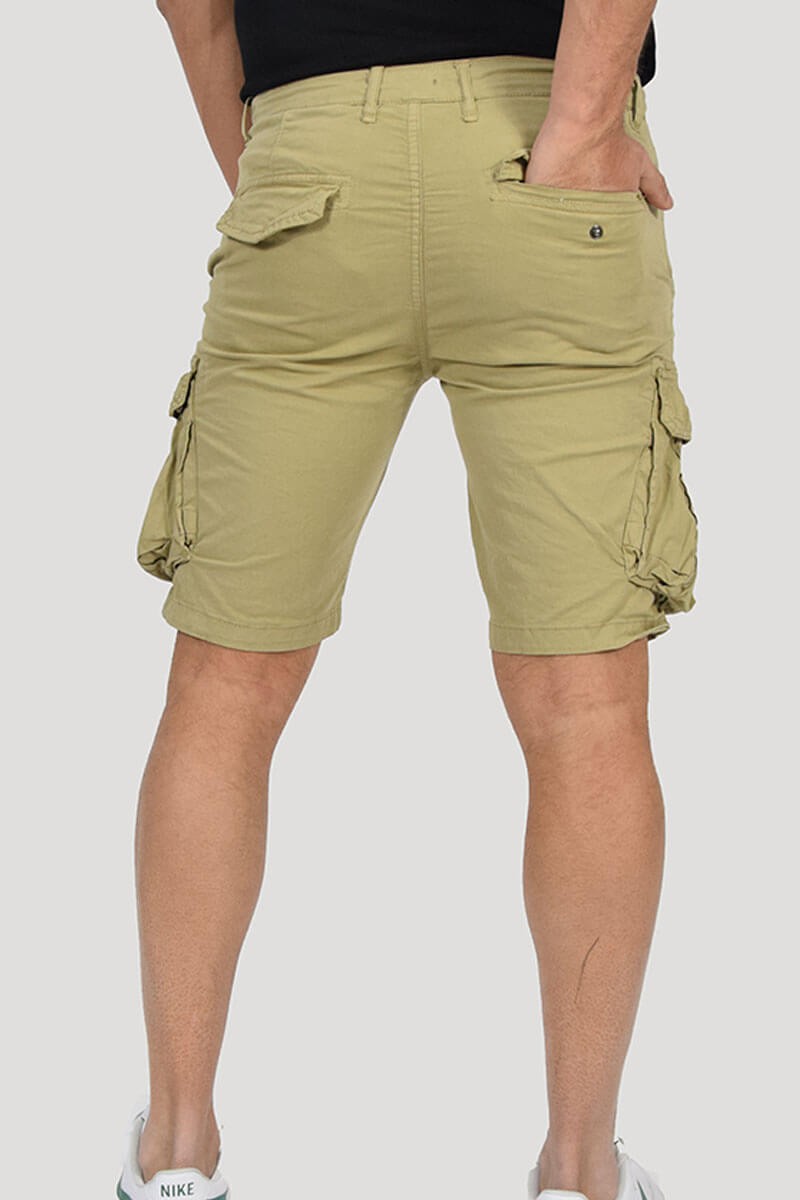 BERMUDA SKINNY CON TASCONI