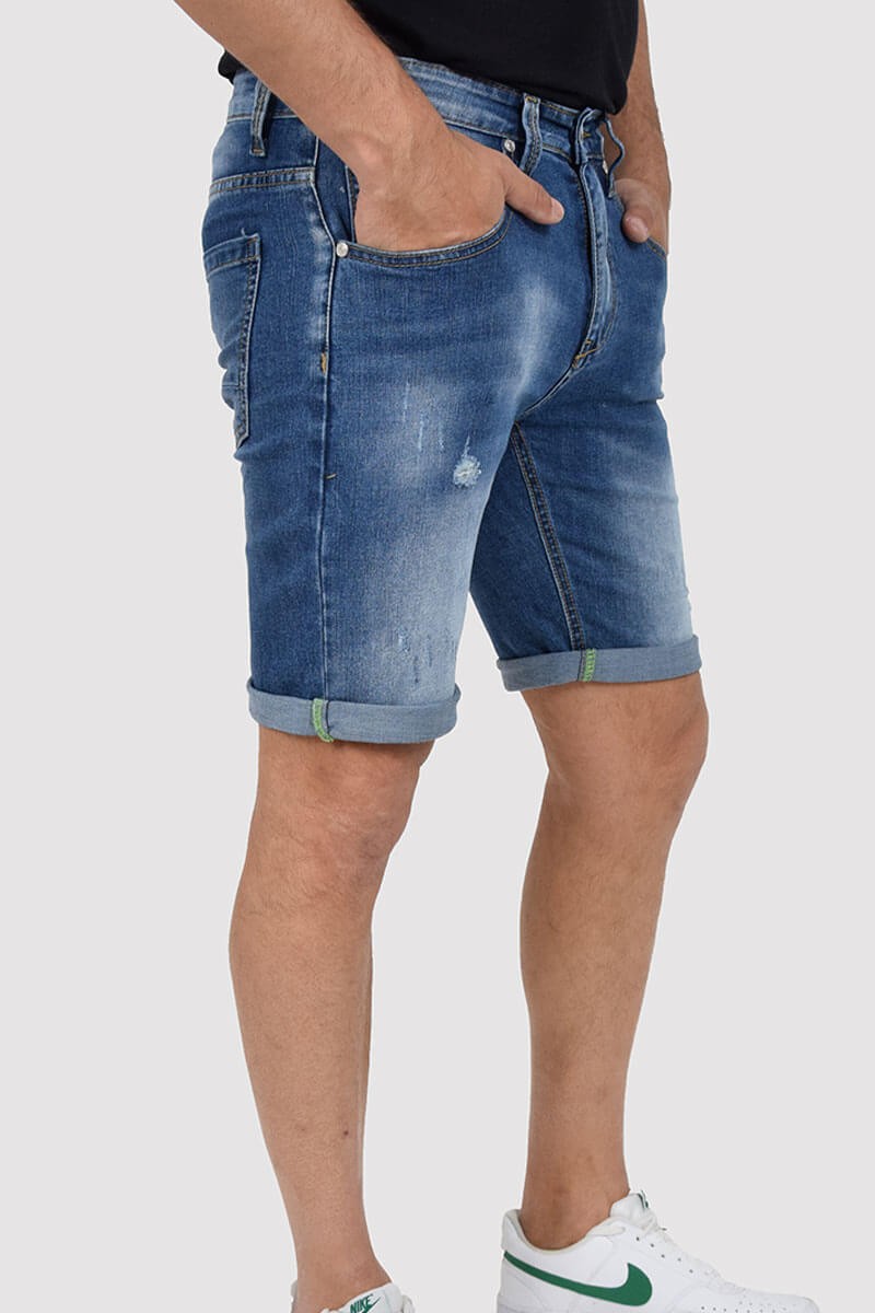 BERMUDA SKINNY CON STRAPPI