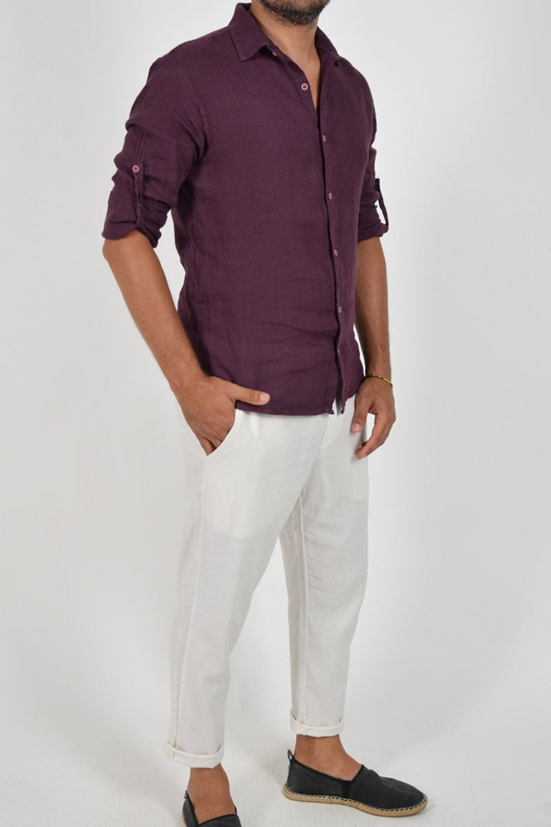 CAMICIA IN LINO