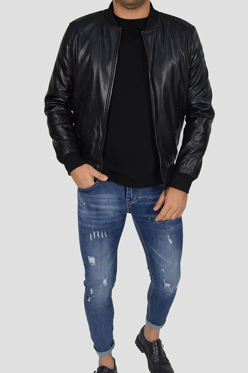 JEANS SKINNY CAPRI CON STRAPPI E PITTURA