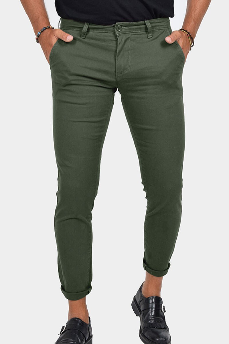 PANTALONI SKINNY CAPRI