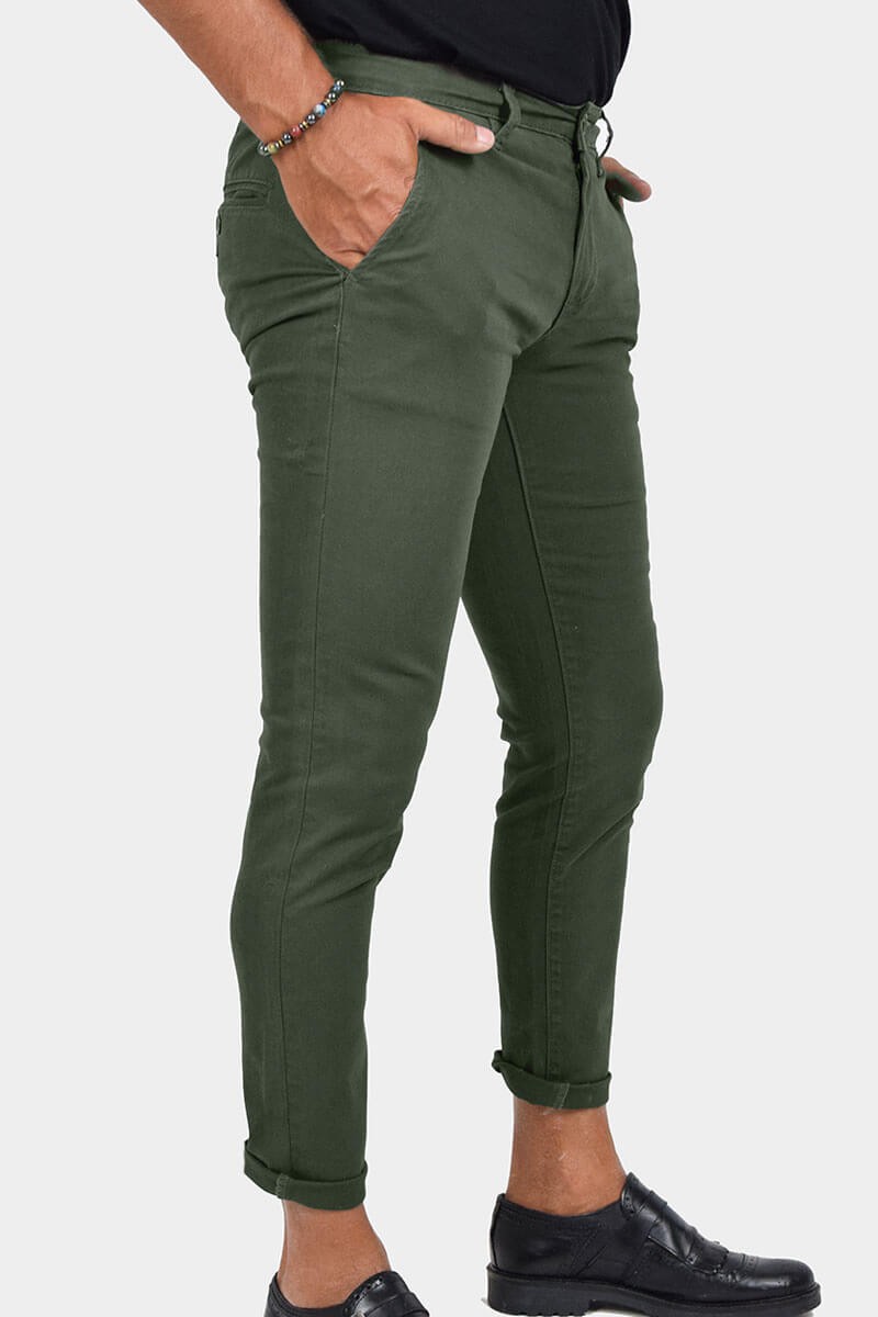PANTALONI SKINNY CAPRI