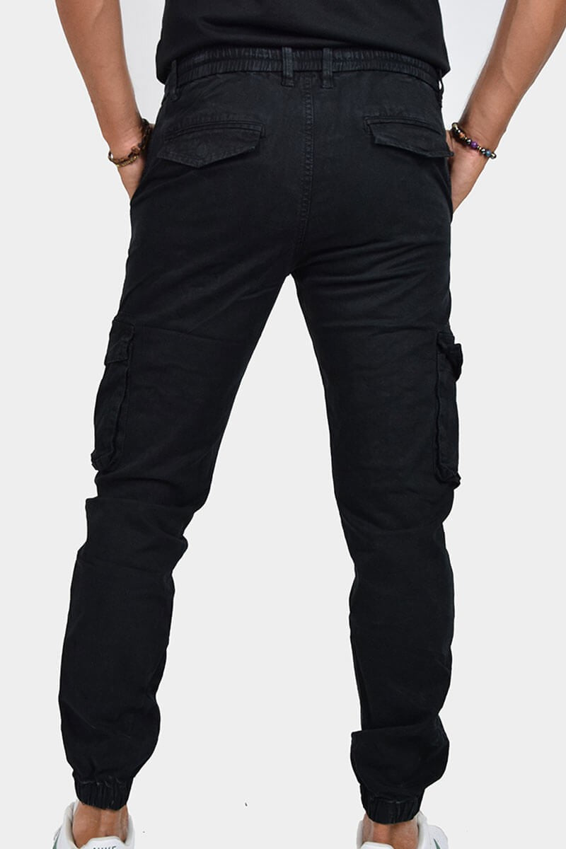 PANTALONI CON TASCONI E LACCIO IN VITA