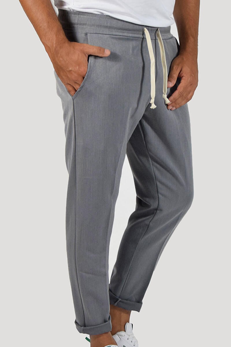 PANTALONI CON LACCIO IN VITA