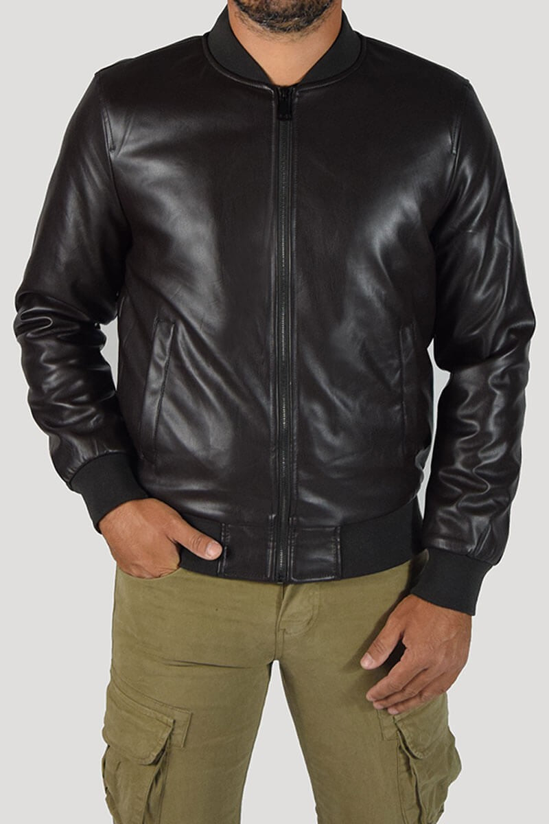 GIUBBOTTO IN ECOPELLE