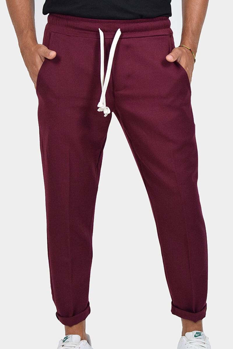 PANTALONI CON LACCIO IN VITA