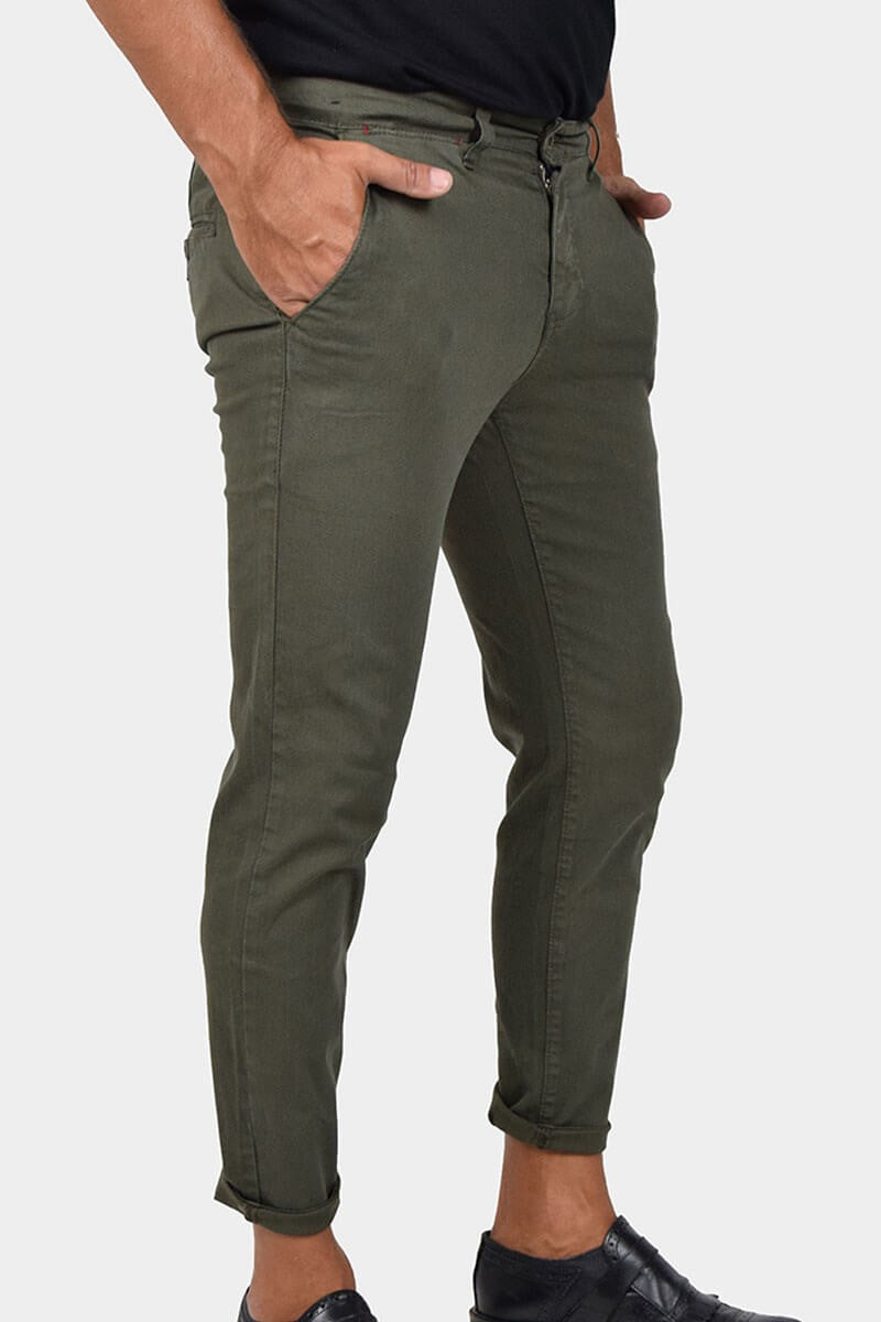 PANTALONI SKINNY CAPRI