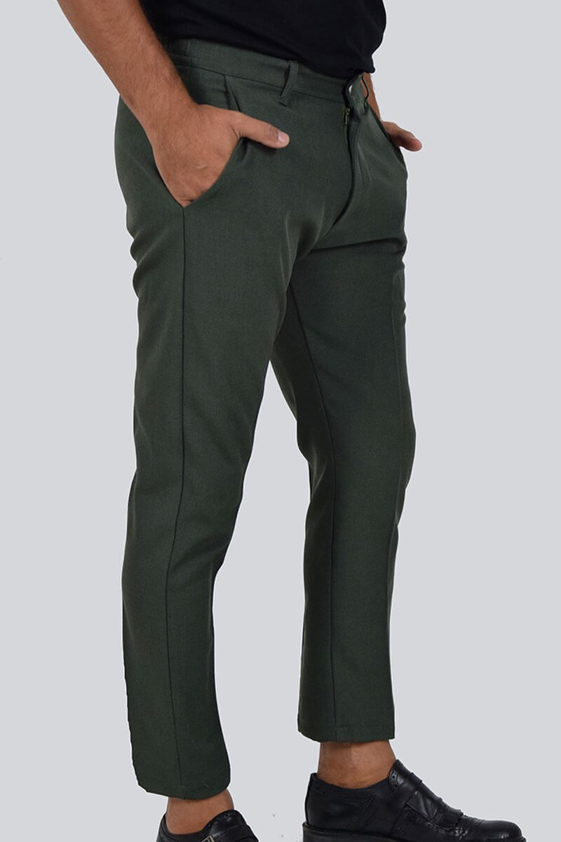 PANTALONI CAPRI CON VITA ELASTICIZZATA