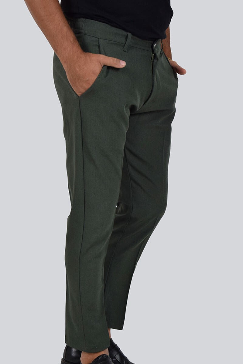 PANTALONI CAPRI CON VITA ELASTICIZZATA
