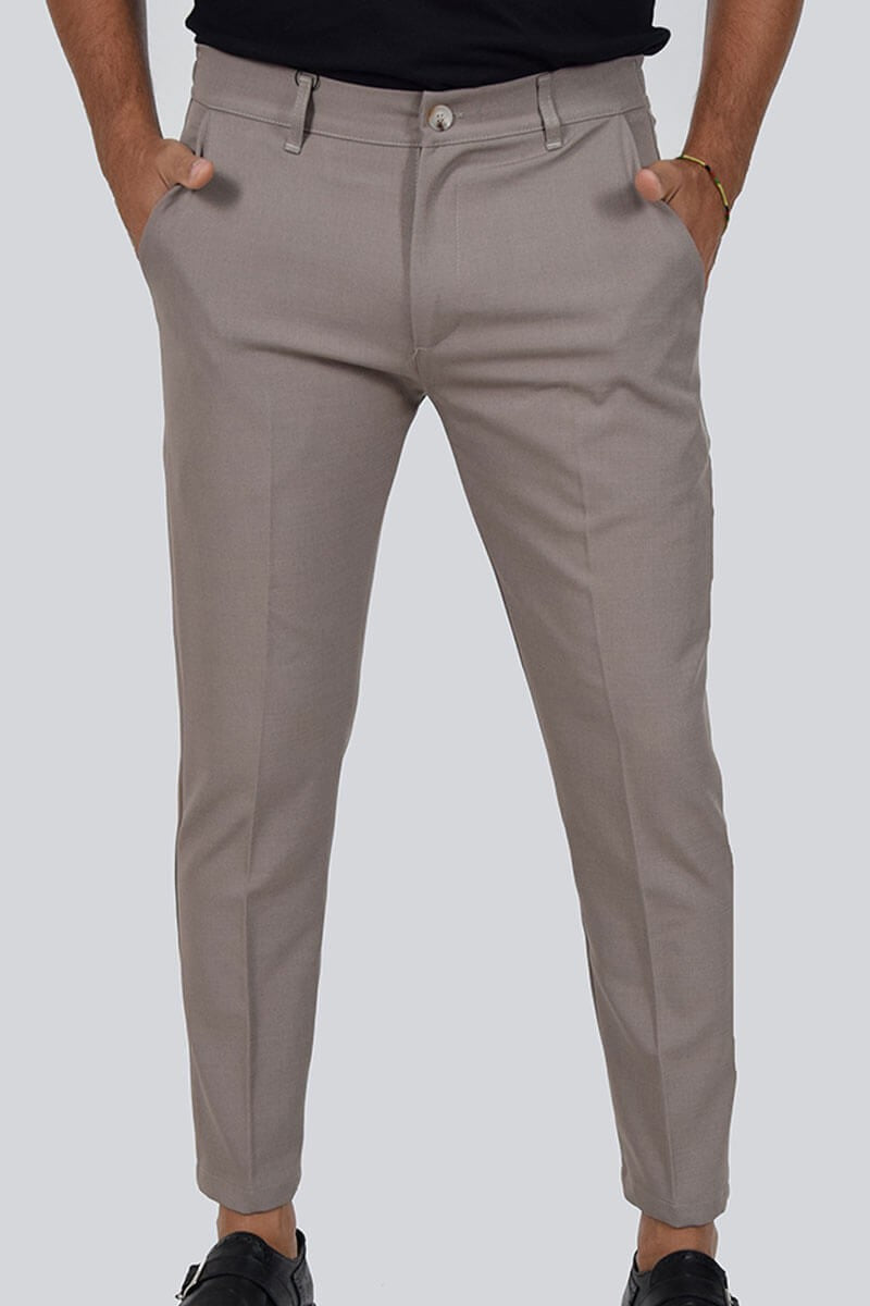 PANTALONI CAPRI CON VITA ELASTICIZZATA