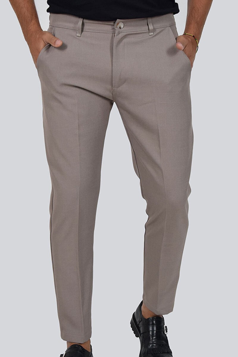 PANTALONI CAPRI CON VITA ELASTICIZZATA