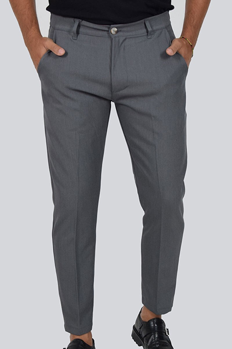 PANTALONI CAPRI CON VITA ELASTICIZZATA