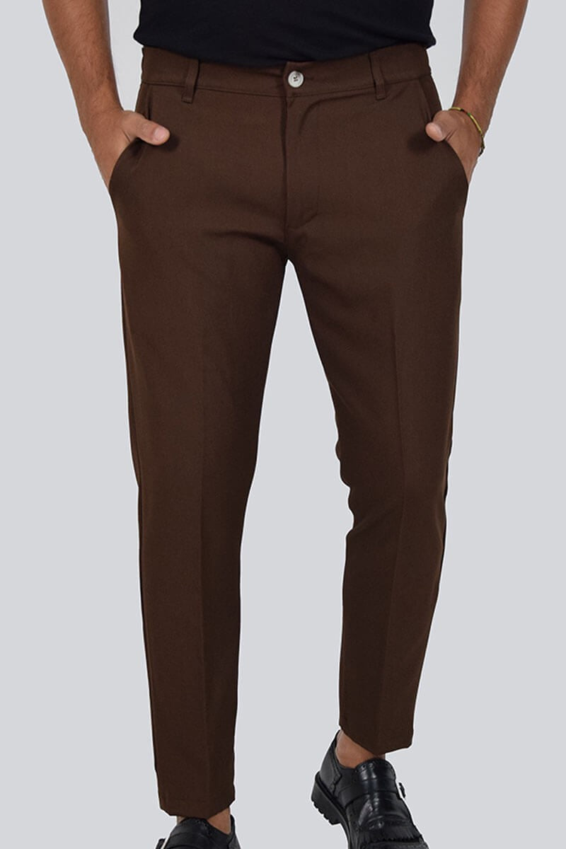 PANTALONI CAPRI CON VITA ELASTICIZZATA