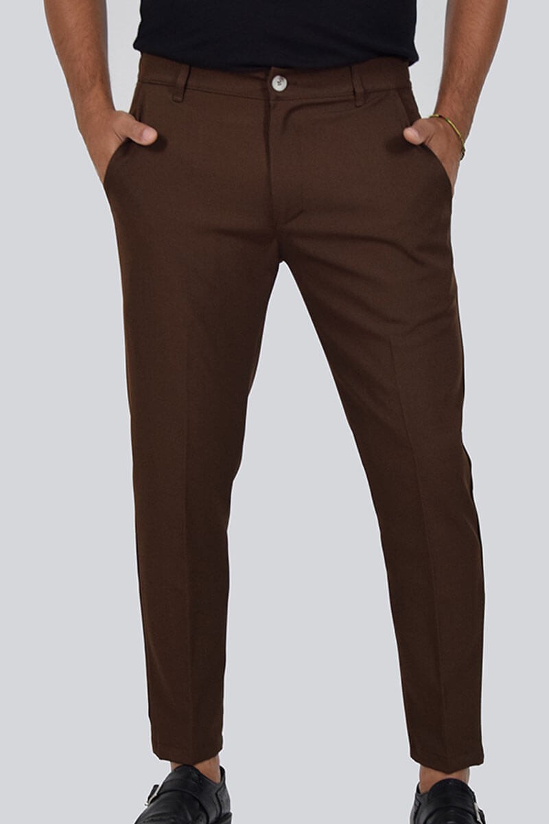 PANTALONI CAPRI CON VITA ELASTICIZZATA