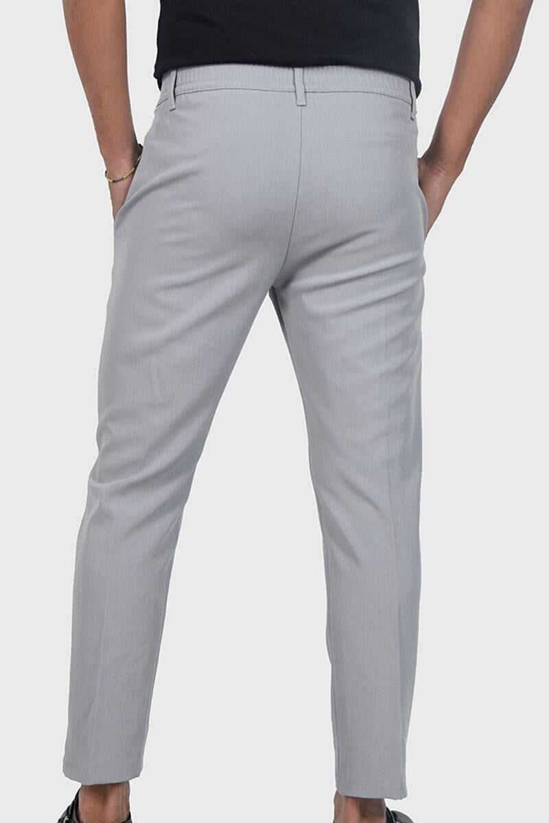 PANTALONI CAPRI CON VITA ELASTICIZZATA