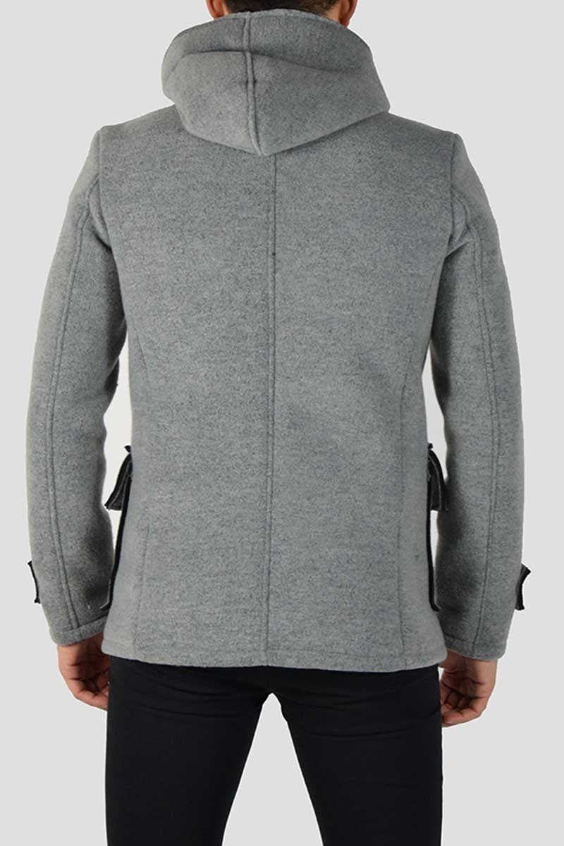 CAPPOTTO DOPPIOPETTO CON CAPPUCCIO