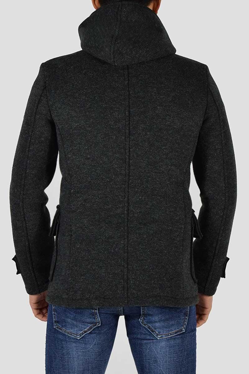 CAPPOTTO DOPPIOPETTO CON CAPPUCCIO