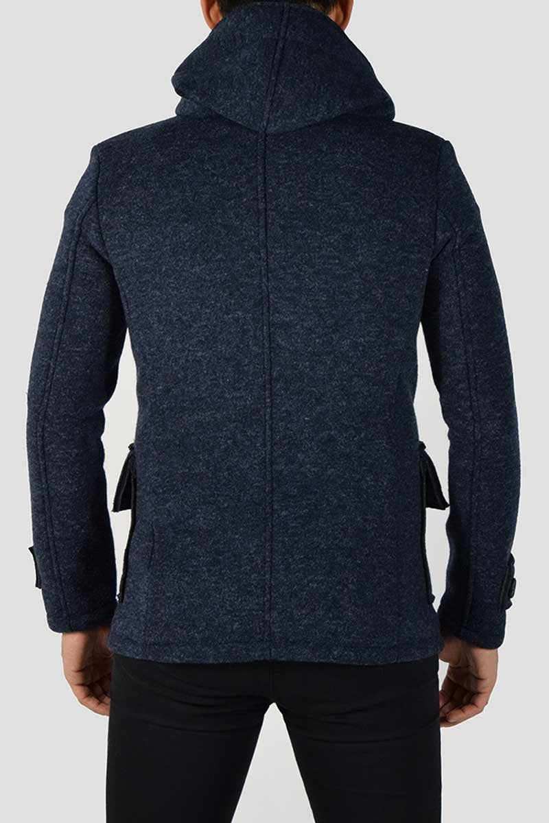 CAPPOTTO DOPPIOPETTO CON CAPPUCCIO