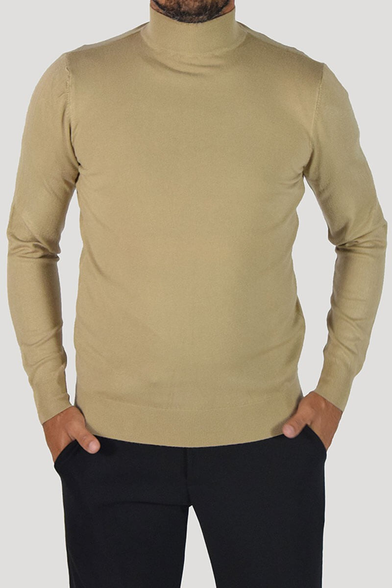Pullover a lupetto