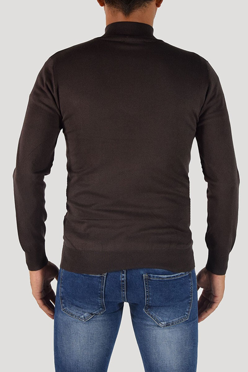 PULLOVER CON CERNIERA SUL COLLO