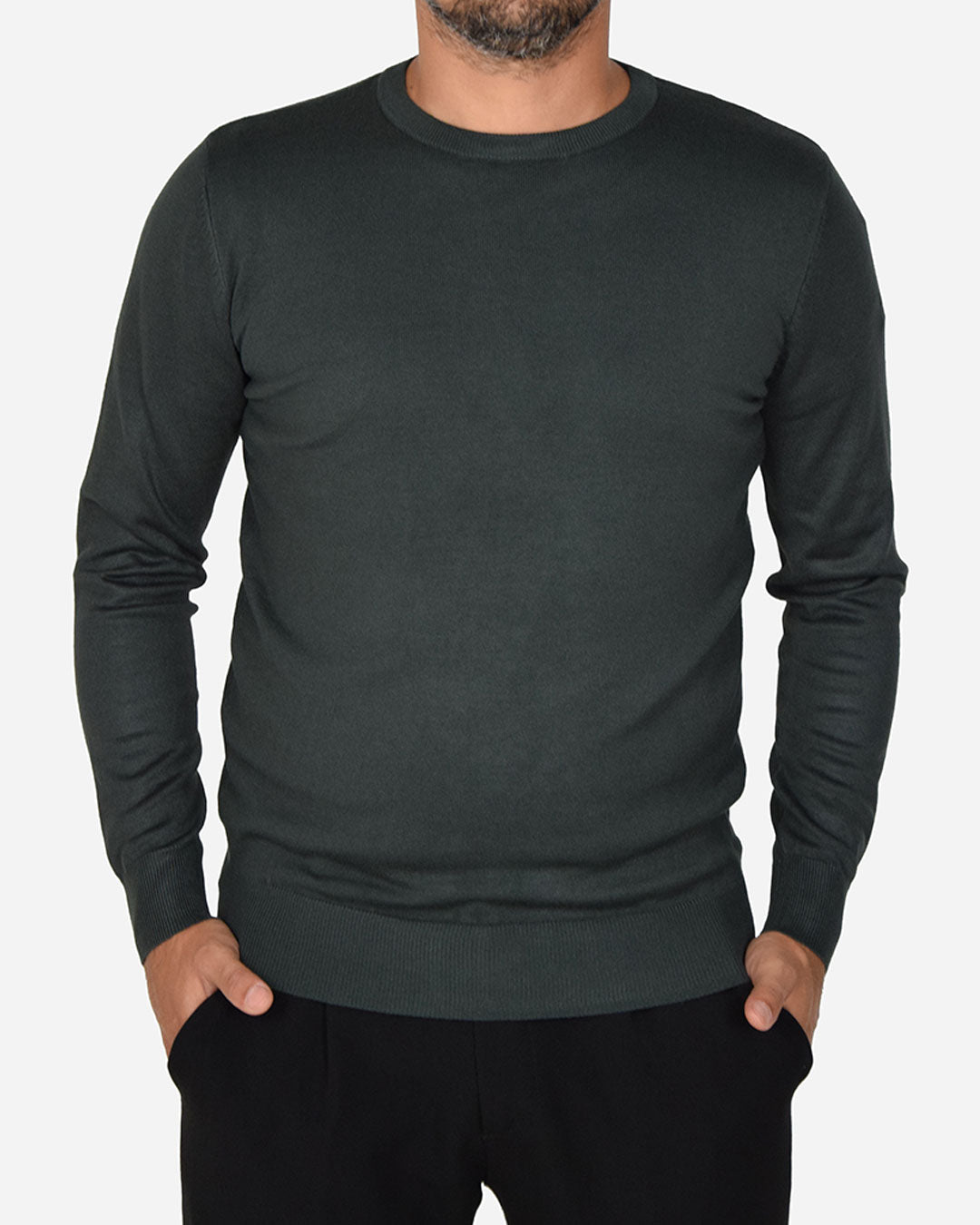 Pullover girocollo basic