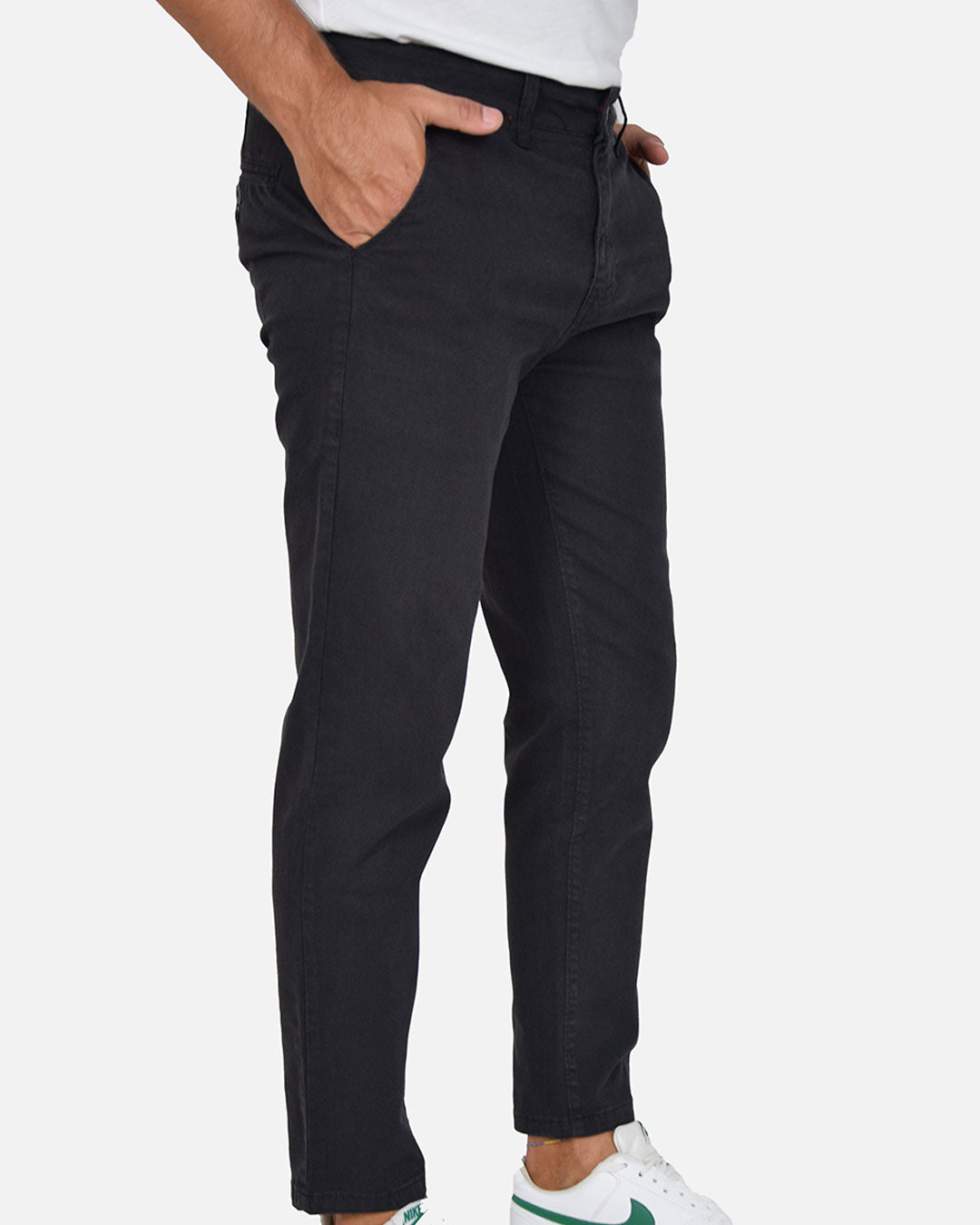 Pantaloni capri in piquet
