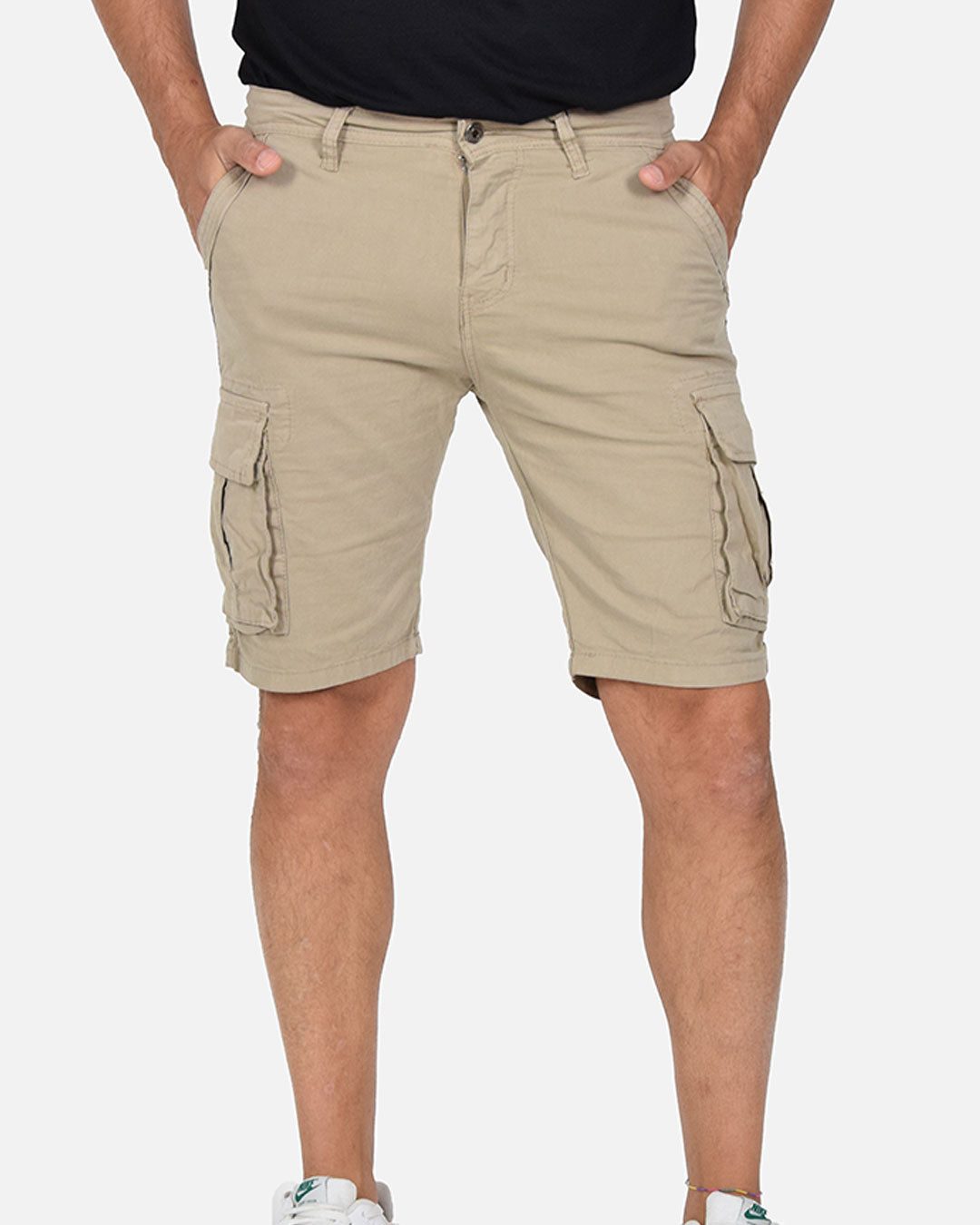 BERMUDA SKINNY CON TASCONI